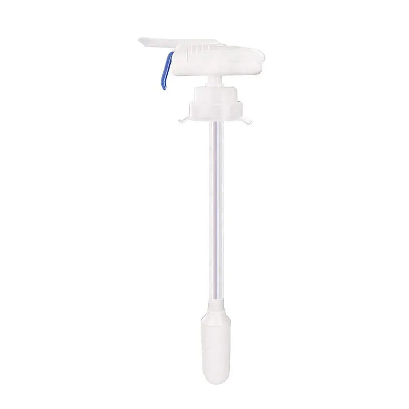 Electric pumping water device with PP silicone straws in blue and white handle options