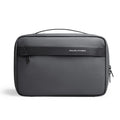 Oxford cloth wet dry separation toiletries storage bag with multi-layer compartments for business travel