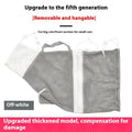 Upgraded cat grooming bag with detachable lifting mechanism in pink white colour