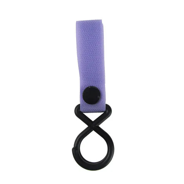 Nylon luggage velcro hook in assorted colours on an independent OPP pack.