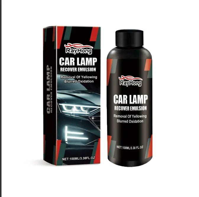 Car headlight repair polishing paste 30ml tube for plastic lens restoration