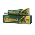 120g tube of herbal toothpaste with baking soda, mint, angelica sinensis, and kelp extract
