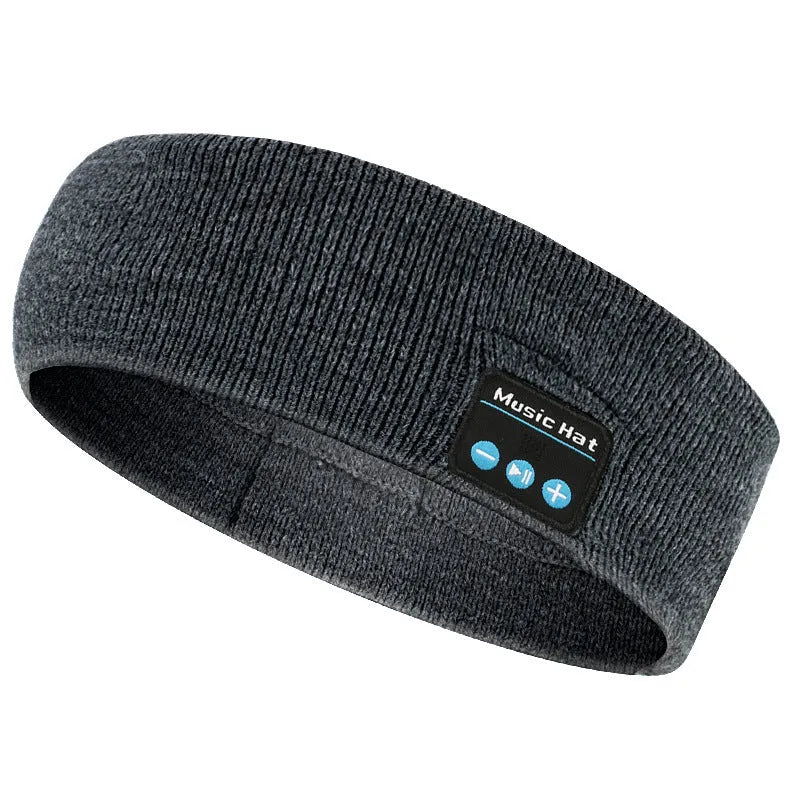 Bluetooth 5.4 eye mask sports scarf with removable washable hair band in three colour options