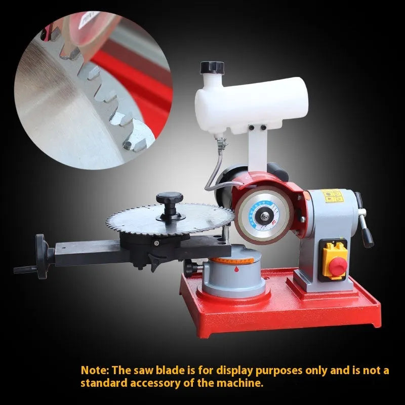 Xiao Mowang manual alloy circular saw blade sharpening machine with grinding wheel and angle adjustment