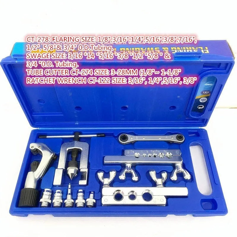 CT-278 cup type trumpet pipe expander tool set for brass instrument bell rim maintenance