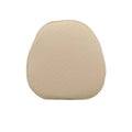Volvo car headrest pillow and lumbar support cushion set in minimalist design.