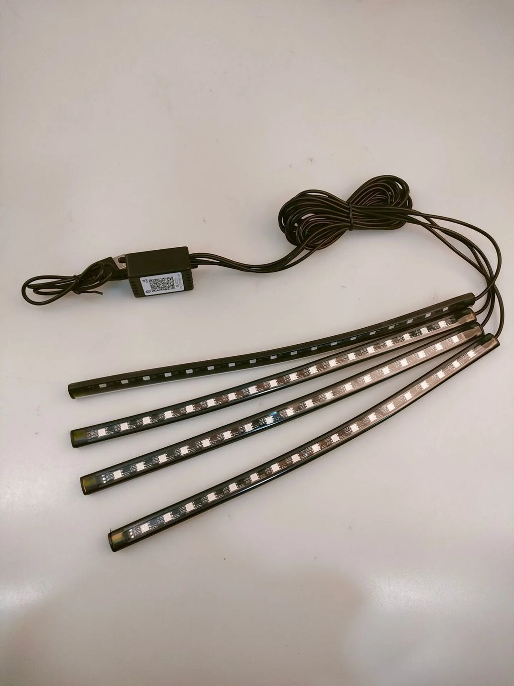 Car modification LED eight-color foot voice control rhythm atmosphere light with 36 lights USB head APP