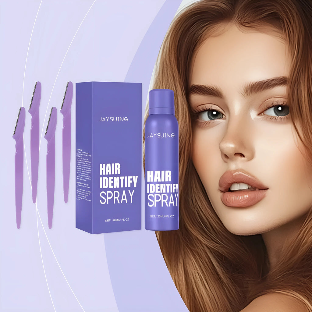 Hair removal spray set 120ml portable home non irritating herbal extracts bottle