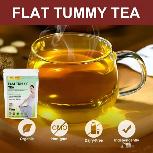 28 day herbal tea assortment with multiple blends including flat tummy tea and keto tea
