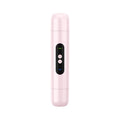 White household portable electric depilator for armpit and body hair trimming with floating blade