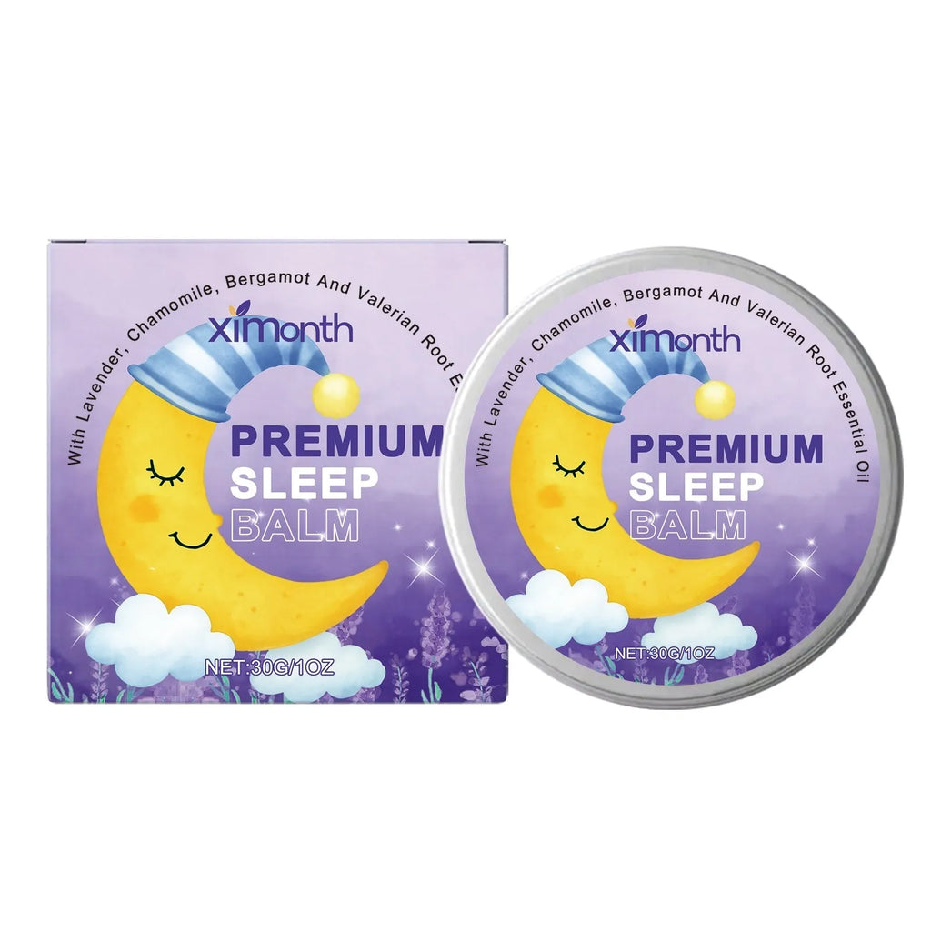 Sleep Goodnight Cream 30g pot with lavender chamomile bergamot valerian gentle formula