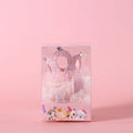 Pet cat wearing a princess crown headdress with a choice of beige or pink crown veil