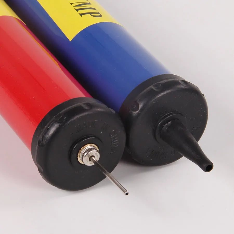 Mixed colour plastic manual hand pump for basketball volleyball football inflation