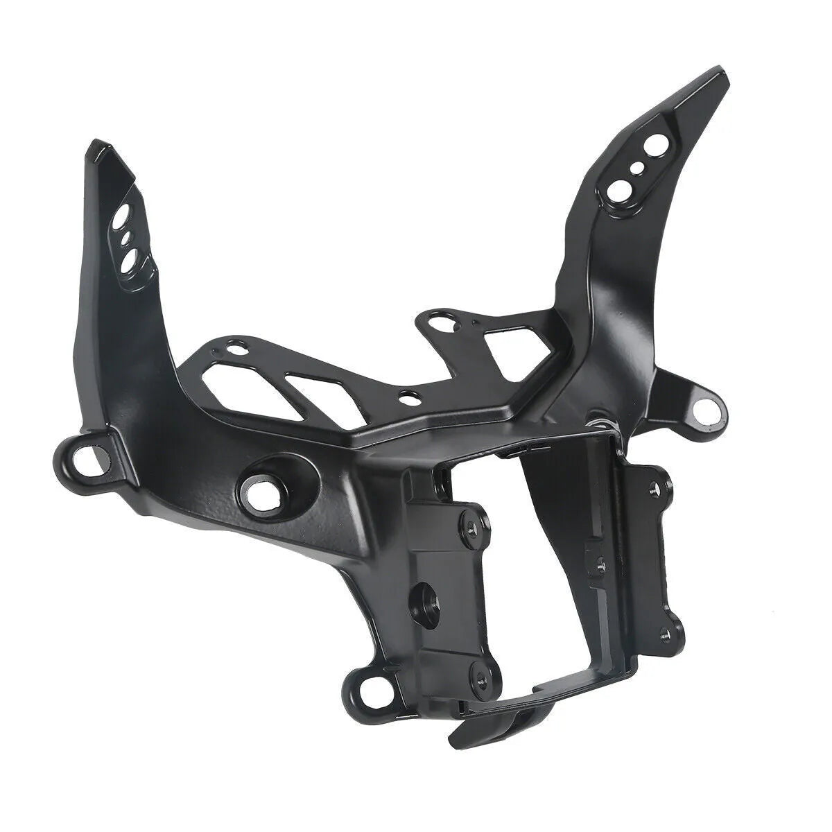 Black heavy aluminium headlight bracket for BMW S 1000RR 2009-2018