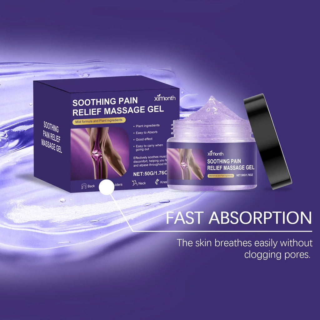 50g tube of body joint care gel with warming formula for muscle and joint support