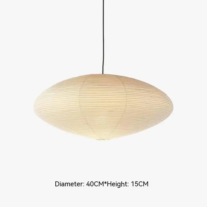 Modern simplicity Ji Ji Feng paper pendant lamp in flat diameter 40CM for living room ceiling