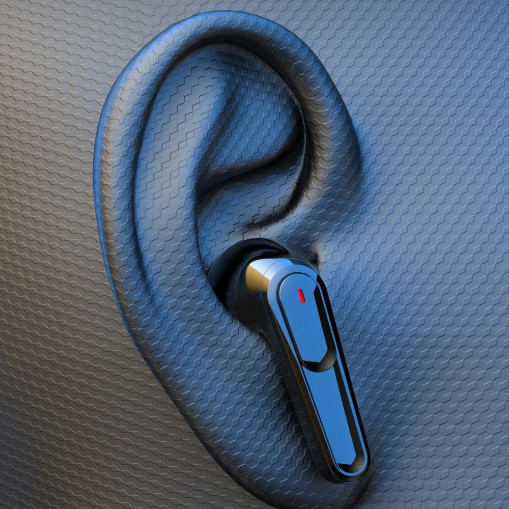 Black PRO30 in-ear Bluetooth earphones with noise reduction and low latency gaming features