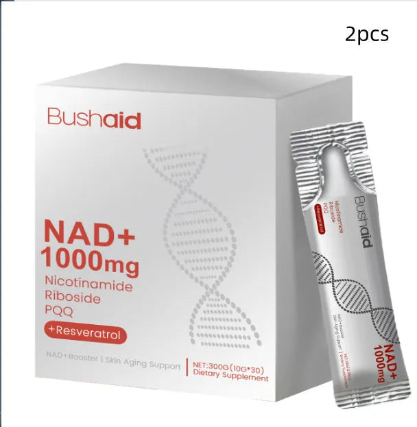 Anti-aging drink with nicotinamide ribose and botanical extracts in 300g packaging