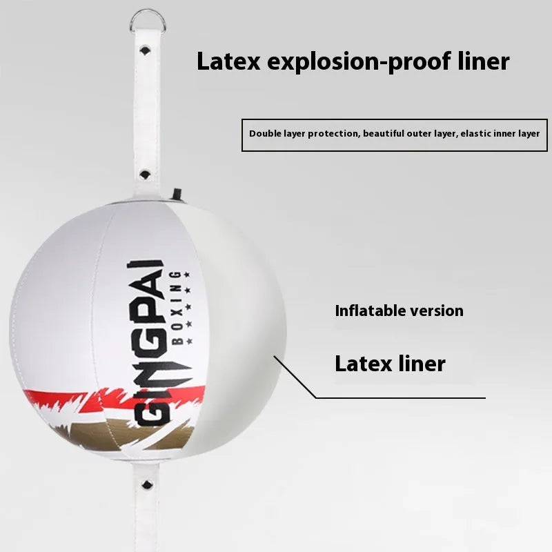Hanging boxing speed ball training equipment with PU construction