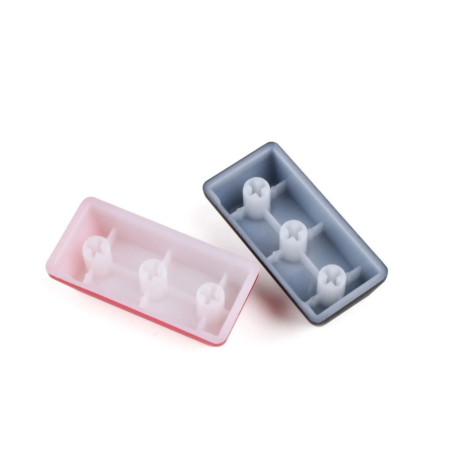 Red safety evacuation exit graphic on transparent plastic backspace keycap for USB wired keyboard