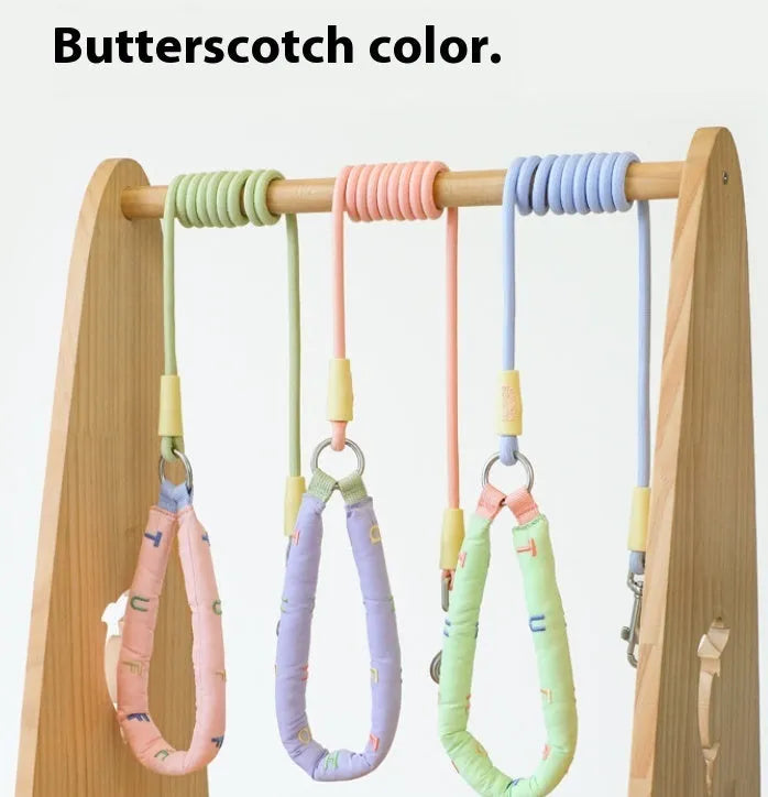 Polyester dog leash 150cm hand-holding rope in four colours for small medium large dogs
