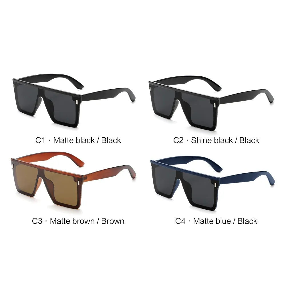 Polarised sun-resistant sunglasses with sand black frame and gray lenses for driving and outdoor use