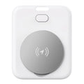 White smart anti-lost locator pet tracking device with alarm made from ABS plastic