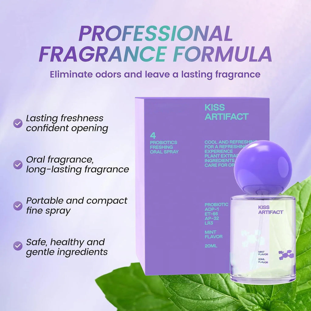 20ml probiotics oral spray bottle with hydrating properties for body care