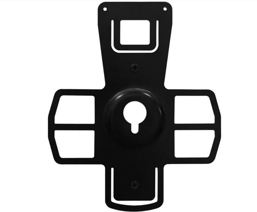 Black wall mount bracket for SONOS Amp with screw package
