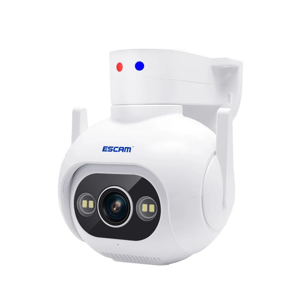 Smart colour night vision security camera with wall mount bracket and power adapter