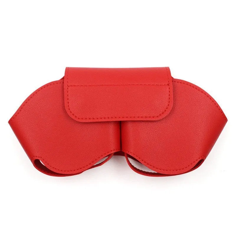 AirPods Max protective leather case in black, red, white, green and blue colour options