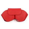 AirPods Max protective leather case in black, red, white, green and blue colour options