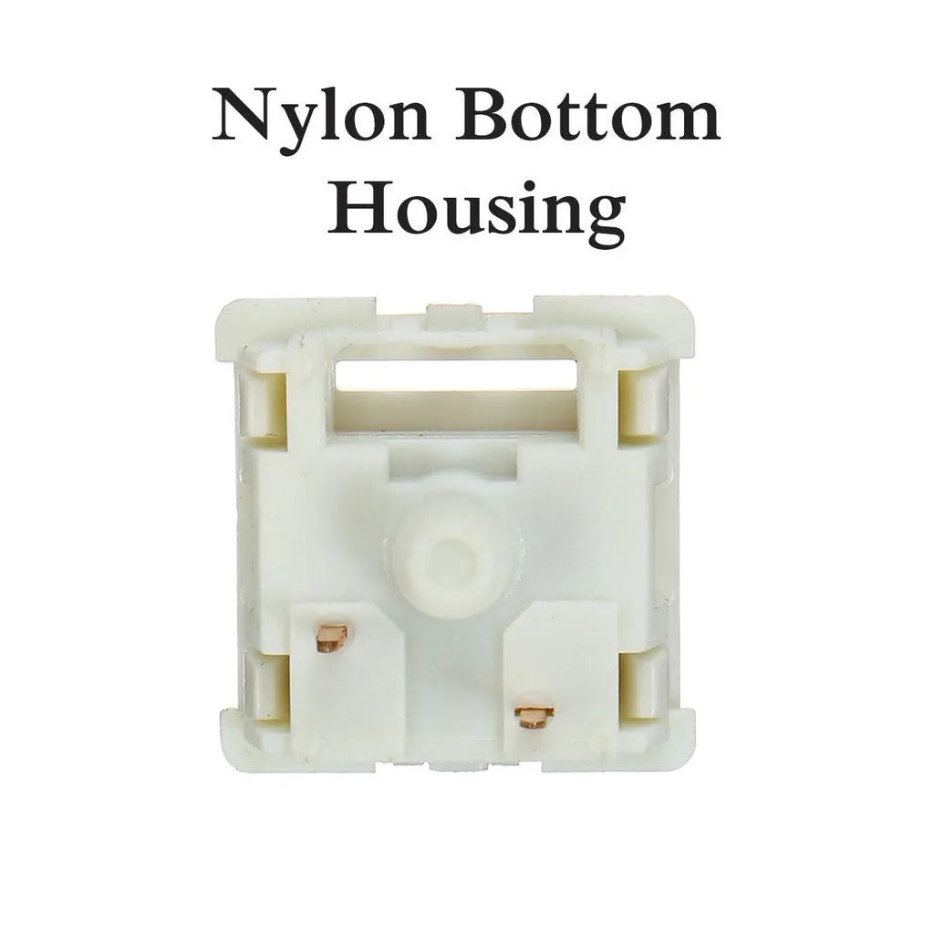 Single clear Panda tactile mechanical keyboard switch for DIY custom builds