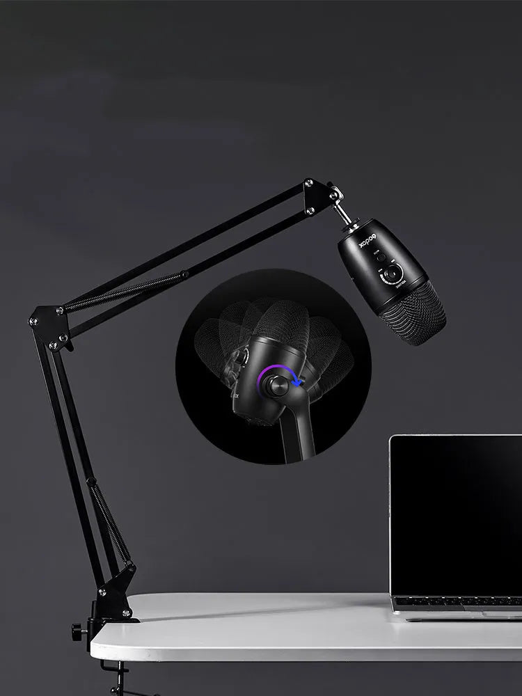 K Song UMIC82 noise-cancelling wireless microphone in official standard pack, front view, compact design