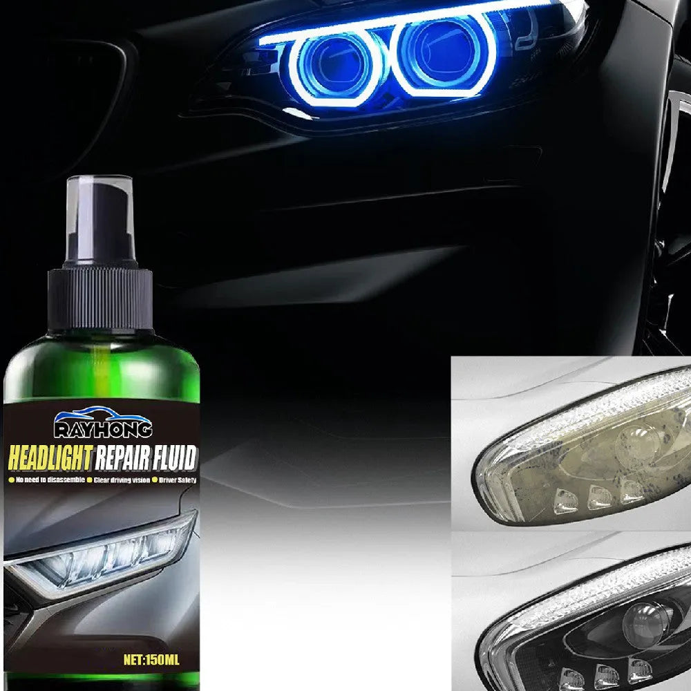 150ml bottle of car lamp repairing liquid with refurbished coating for headlight brightening