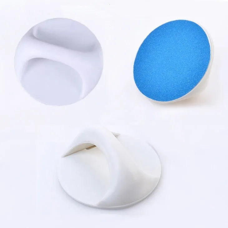 Dog nail scratch board with ergonomic handle and round grinding surface in multiple colour options