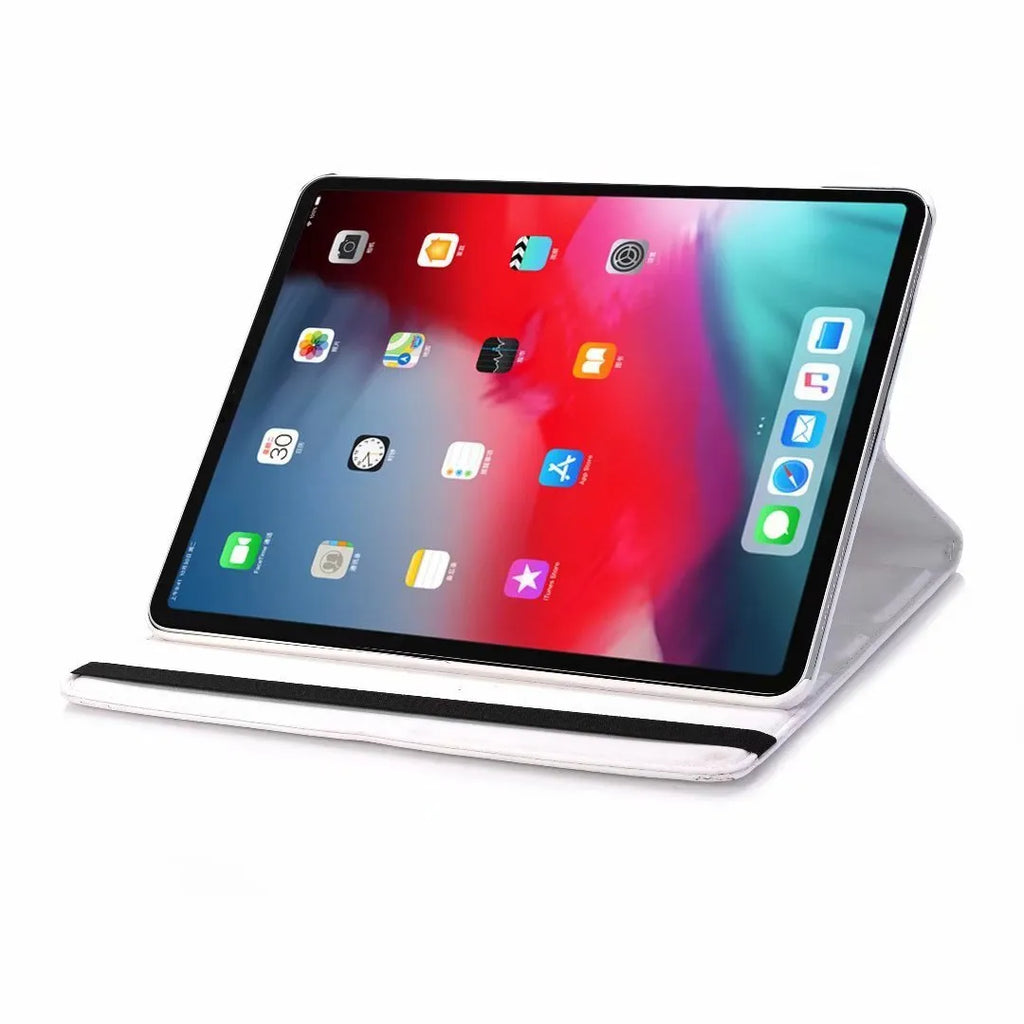 Imitation leather clamshell protective sleeve for iPad tablets in multiple colour options