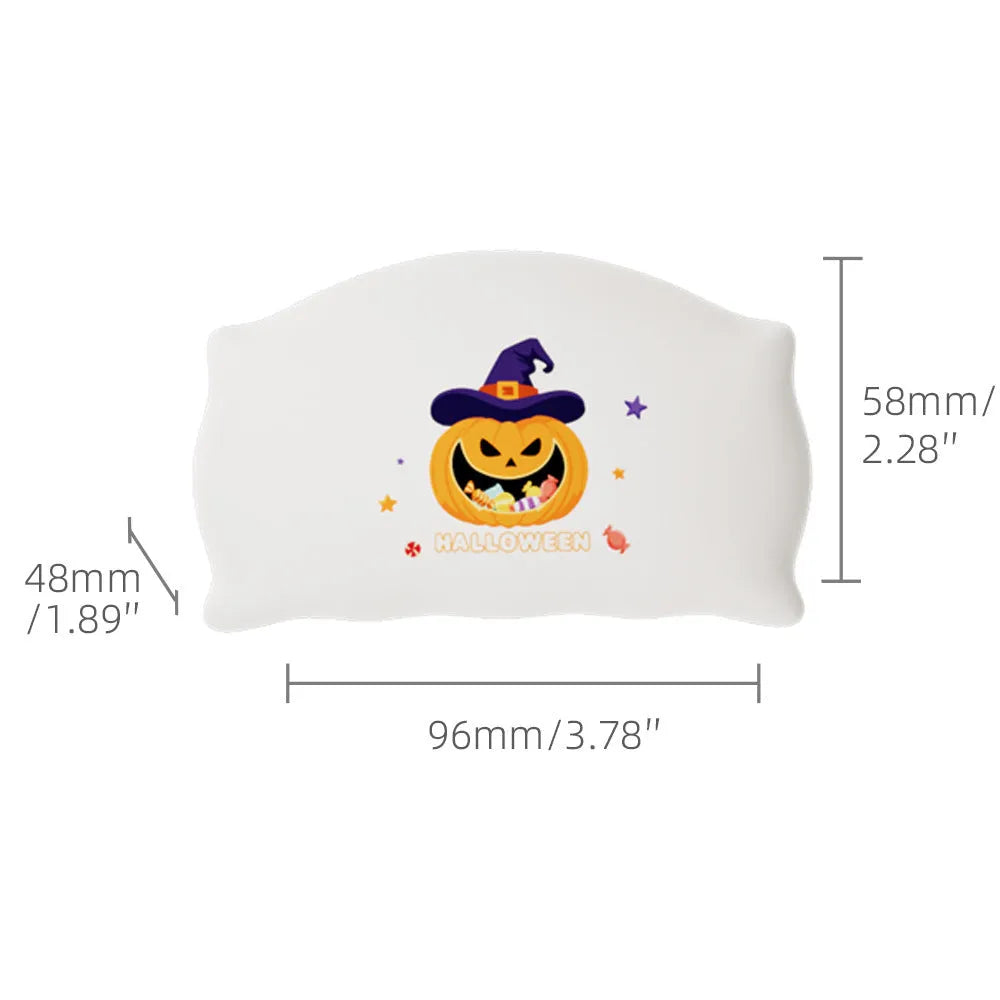 Cartoon ghost doll table lamp with TYPE-C charging port and warm light