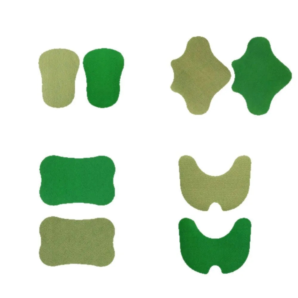 Chinese mugwort paste patches for knee, lumbar, cervical, and foot – 12 stickers per bag