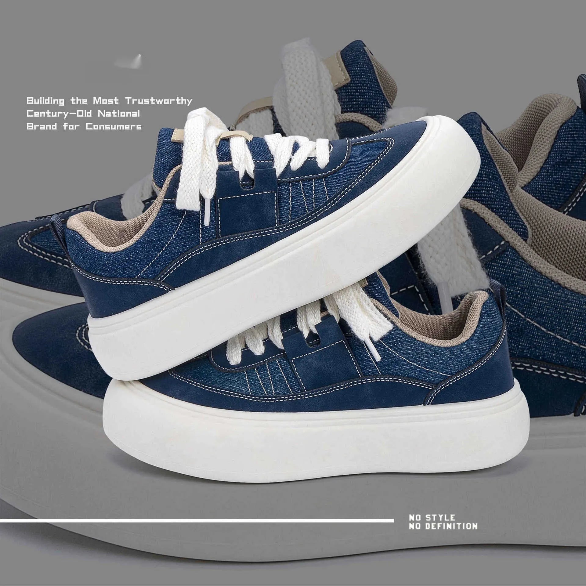 Raised bottom canvas shoes for men in black with breathable mesh lining and platform sole