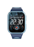 Child smart phone watch in black with 1.83-inch screen and wrist strap, 4G waterproof, ABS material