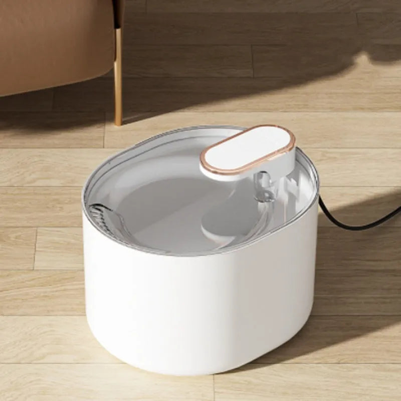 Automatic pet water fountain USB mute feeder bowl for cats and dogs Berlin Blue edition with filter pump