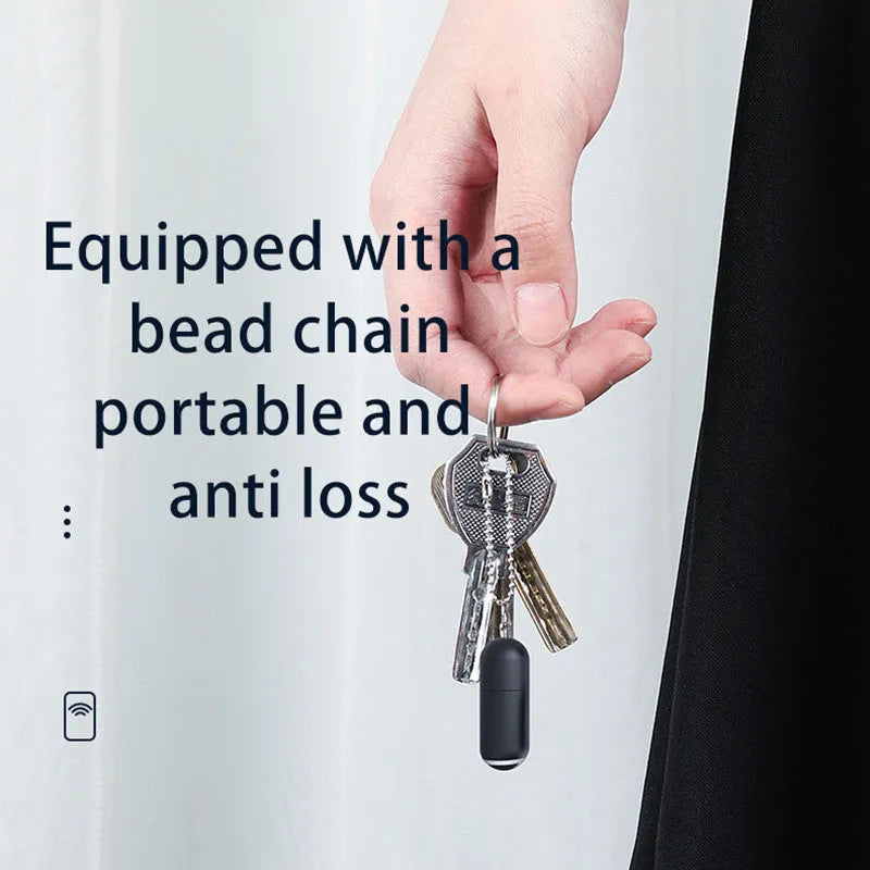 Black infrared emitter capsule for smartphone Lightning Type-C and Micro-USB ports