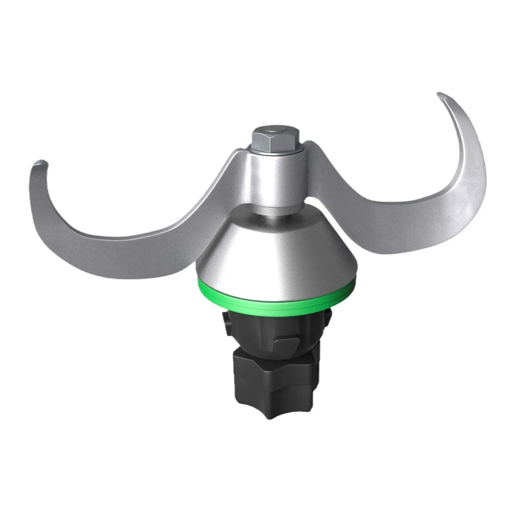 Thermomix stainless steel and ceramic dough knife accessory with tm5to6 adapter