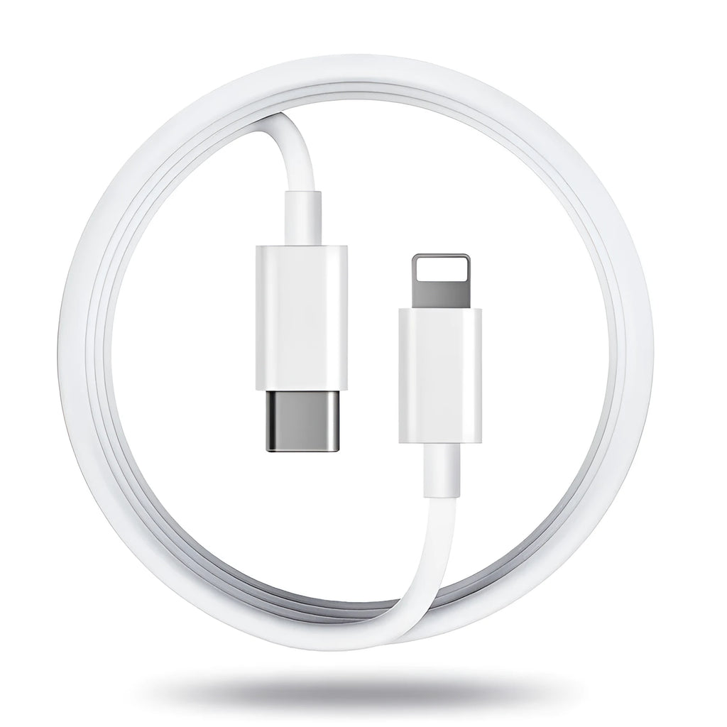 Apple Lightning charging cable 3 metres imitation original grey single head for iPhone