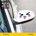 Reflective cartoon car stickers with cute eyes design for vehicle personalisation