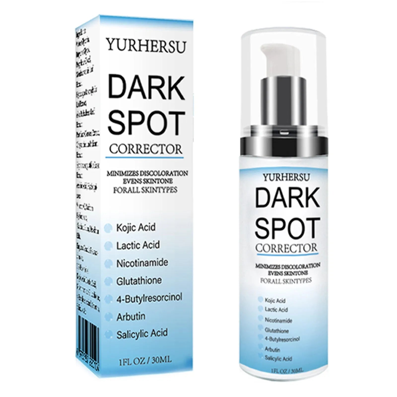 Spot lightening essence serum bottle brightening moisturising tightening softening universal skin type