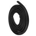 Black rubber sliding door seal strip for Toyota Hiace high roof van, 5 metre length