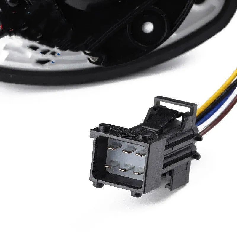 Black ABS plastic forklift hydraulic control lever steering wheel handle for pallet trucks