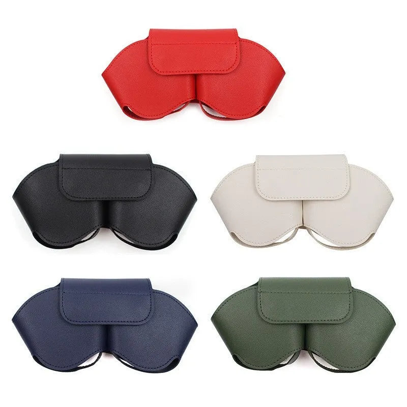 AirPods Max protective leather case in black, red, white, green and blue colour options